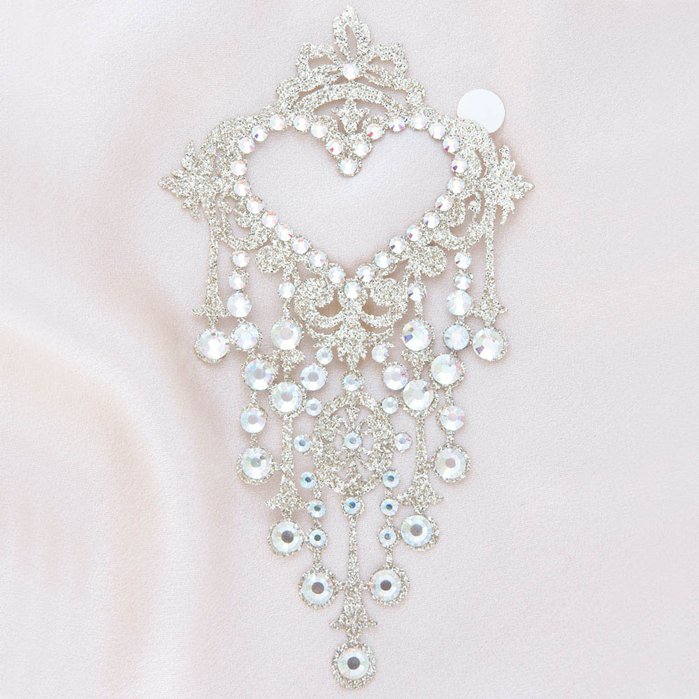 bijoux de peau dorés niagara diamond or fond satin