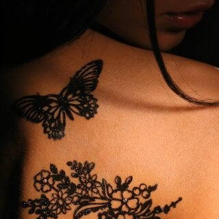 Summer best adhesive tattoo by INES DE CASTILHO PARIS #bijouxdepeau #skinjewellery