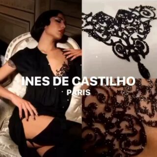 Les bijoux de peau Cristal Bra - strass INES DE CASTILHO PARIS #bijouxdepeaux #bijouxdepeau #bijouxdepeaumariage