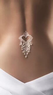 Les bijoux de peau Mariage - perles et strass INES DE CASTILHO PARIS #bijouxdepeaux #bijouxdepeau #bijouxdepeaumariage #bijouxdepeauéphémères #bijouxdepeauxéphémère
