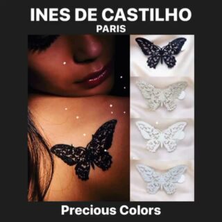 Les bijoux de peau Mariage - perles et strass INES DE CASTILHO PARIS #bijouxdepeaux #bijouxdepeau #bijouxdepeaumariage #bijouxdepeauéphémères #bijouxdepeauxéphémères